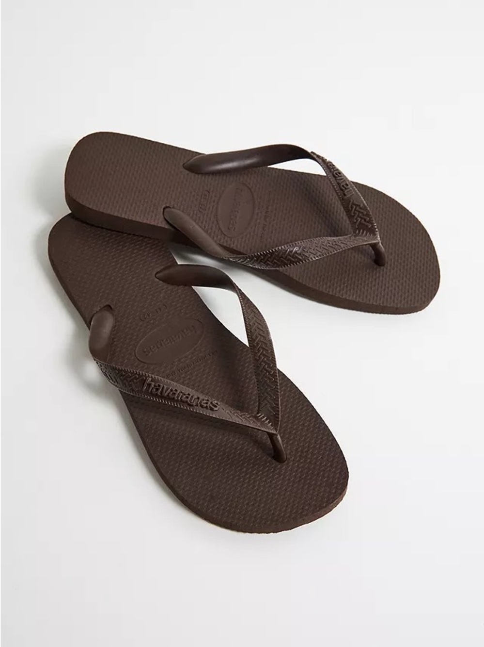 Men’s Top Havianas Flip Flop Sandals Brown Size 12